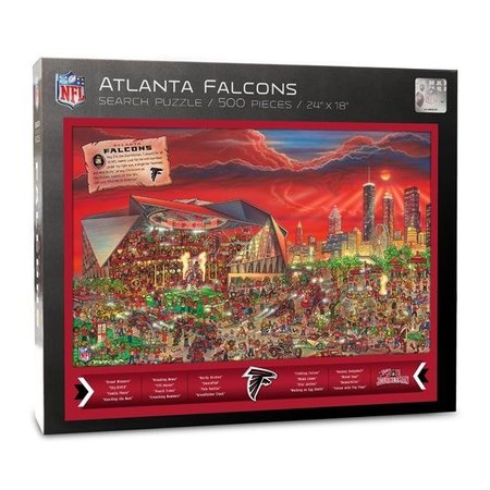 YOUTHEFAN YouTheFan 9029656 Atlanta Falcons Joe Journeyman Puzzle - 500 Piece 9029656